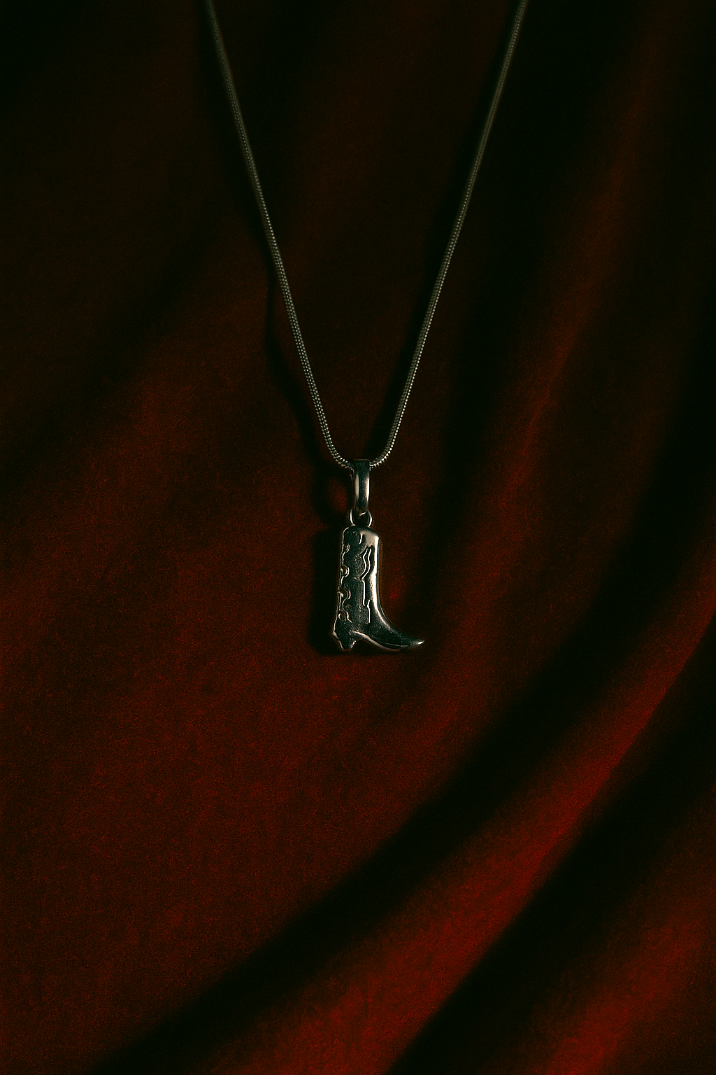stainless steel cowboy boot necklace – Bootcut Waterproof Necklace