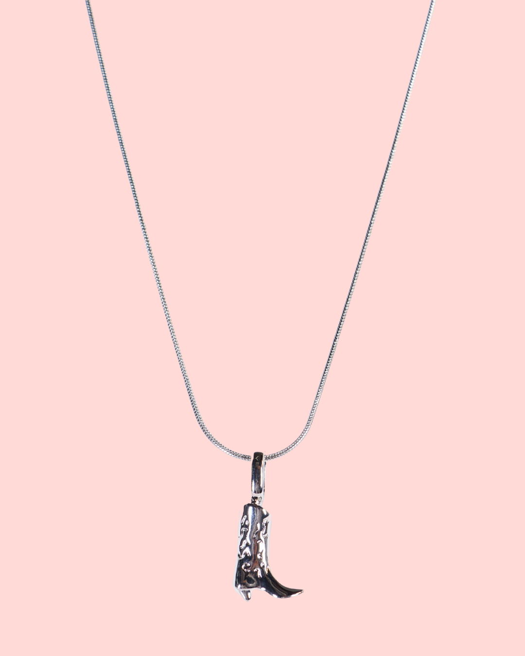 stainless steel cowboy boot necklace – Bootcut Waterproof Necklace