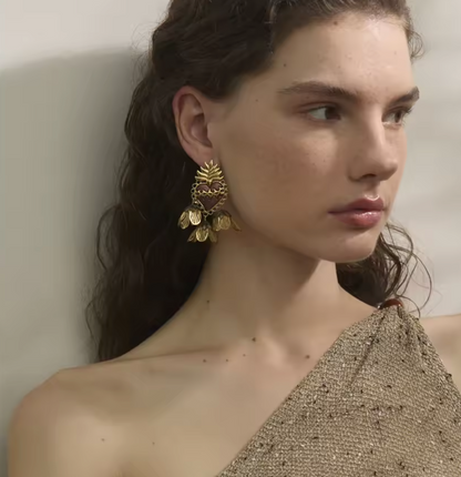 Sacred Petals Waterproof Earrings