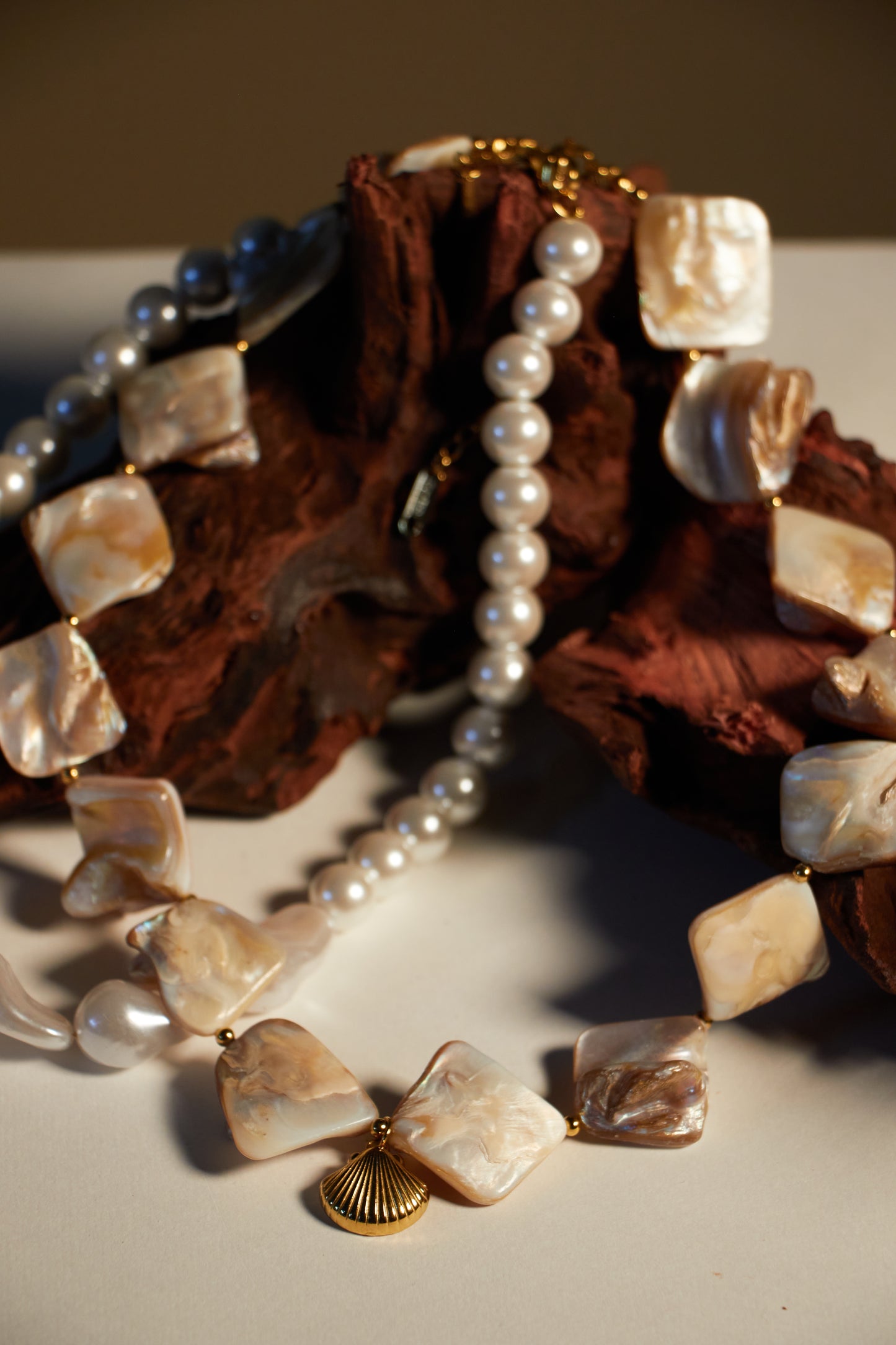 Whispers in Pearls Necklace