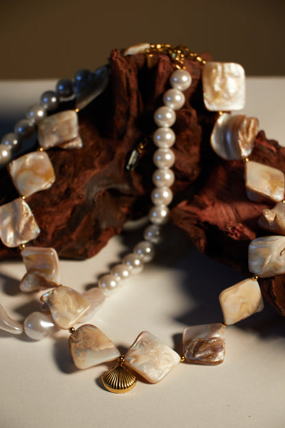 Whispers in Pearls Necklace