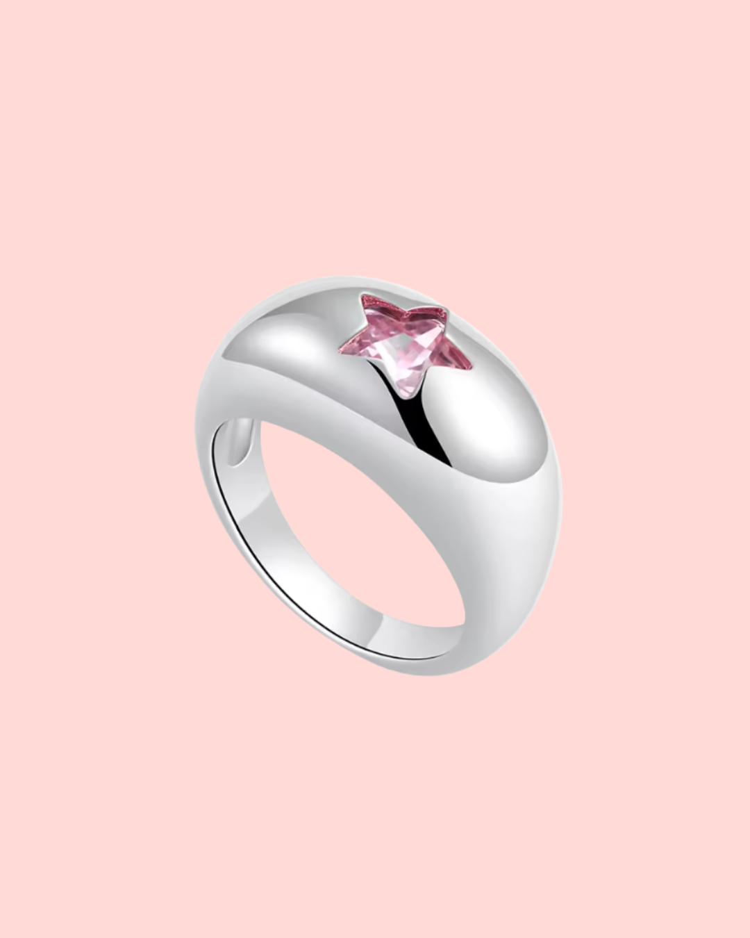 Starlet Pink Waterproof Ring